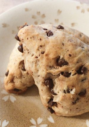 バター不使用のバナナチョコチップスコーン-レシピのメイン写真