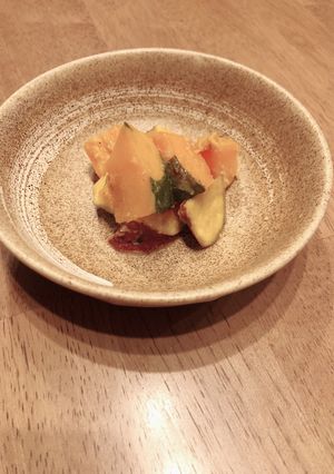 秋満載☆かぼちゃとさつまいものミルク煮-レシピのメイン写真