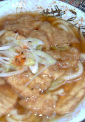 駄菓子でごはん！簡単イカ天うどん♪-レシピのメイン写真
