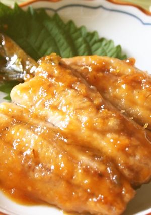 さんまのかば焼き（金山寺漬の素使用）-レシピのメイン写真