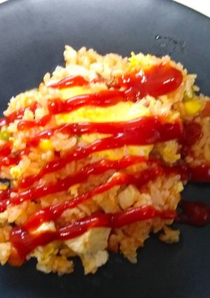 オムライス炊き込みご飯-レシピのメイン写真