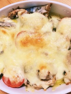 鯖缶イタリアンチーズ焼き-レシピのメイン写真