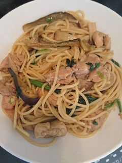 鶏肉の和風スパゲティ-レシピのメイン写真