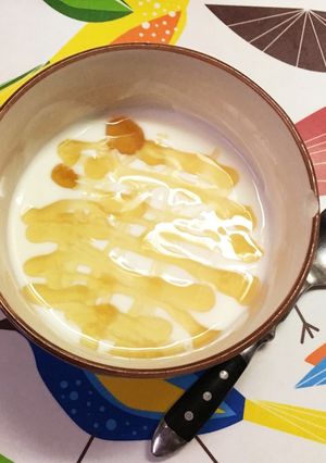 【簡単！】バニラはちみつヨーグルト♥-レシピのメイン写真