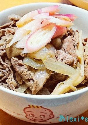 牛丼Ver.２☆簡単にチョ～やわらか-レシピのメイン写真