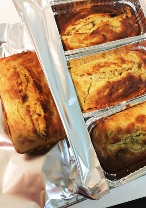 バナナ入りパウンドケーキ-レシピのメイン写真