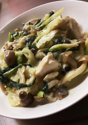 鶏肉と野菜であったかクリーム煮-レシピのメイン写真