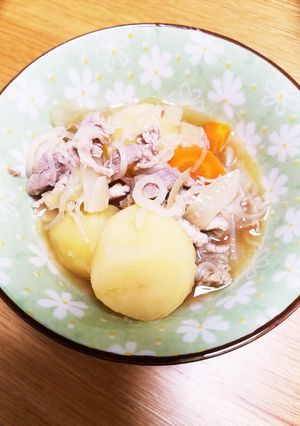 めんつゆで簡単！優しい味の肉じゃが-レシピのメイン写真