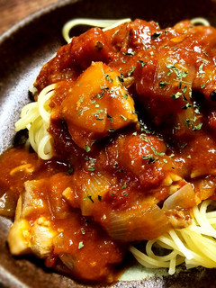 トマトソースの便利パスタ-レシピのメイン写真