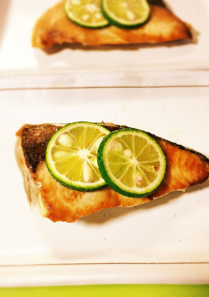 鰤の塩焼き♡すだち添え-レシピのメイン写真