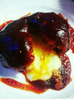 ソースの材料3つ!チーズinハンバーグ-レシピのメイン写真