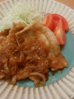 豚肉と玉ねぎの生姜焼き-レシピのメイン写真