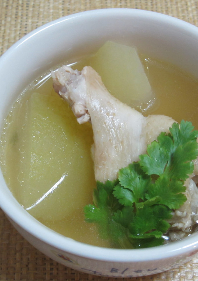 冬瓜と手羽元のスープ（タイ風）-レシピのメイン写真