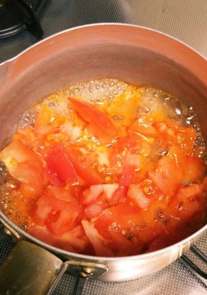簡単♪フレッシュトマトソース☆(^^)-レシピのメイン写真