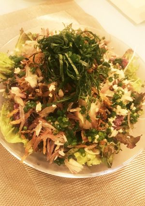 鰹タタキサラダ風オニオンフライ添え-レシピのメイン写真