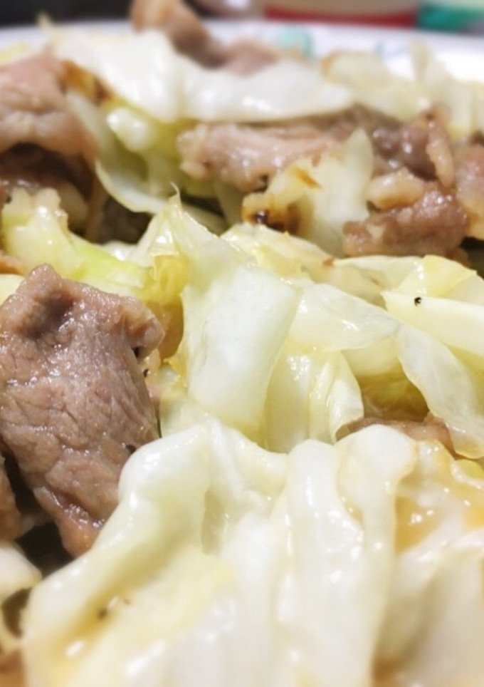 簡単！キャベツと豚肉の味噌炒め-レシピのメイン写真