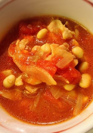 鶏トマト煮-レシピのメイン写真