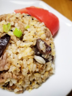 きくらげ豚バラ卵チャーハン-レシピのメイン写真