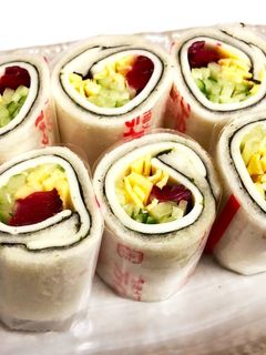 和風しば漬けロールサンドイッチ(柴漬け)-レシピのメイン写真