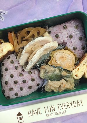ちょっぴり病みカワハート弁当-レシピのメイン写真