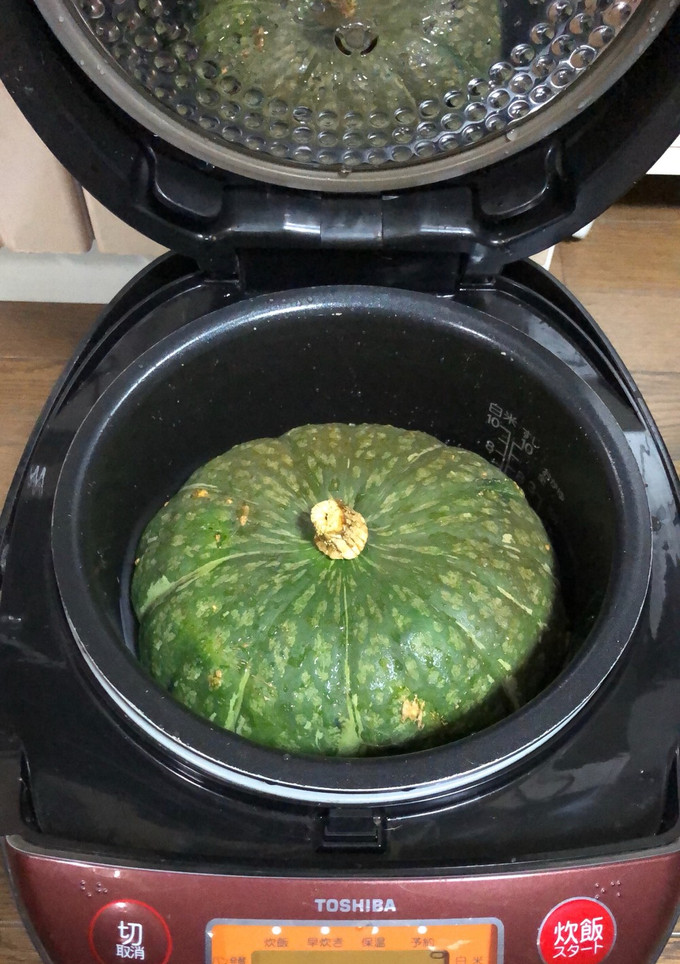 かぼちゃの下ごしらえ-レシピのメイン写真
