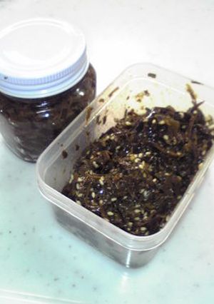 お茶と昆布の佃煮-レシピのメイン写真