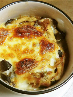麺つゆだけで、ヒラタケエノキ椎茸グラタン-レシピのメイン写真