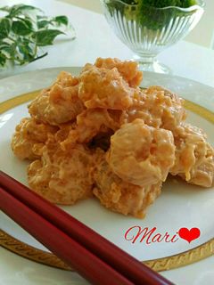 冷凍むきえびで☆揚げずにえびマヨ-レシピのメイン写真