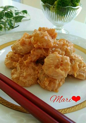 冷凍むきえびで☆揚げずにえびマヨ-レシピのメイン写真
