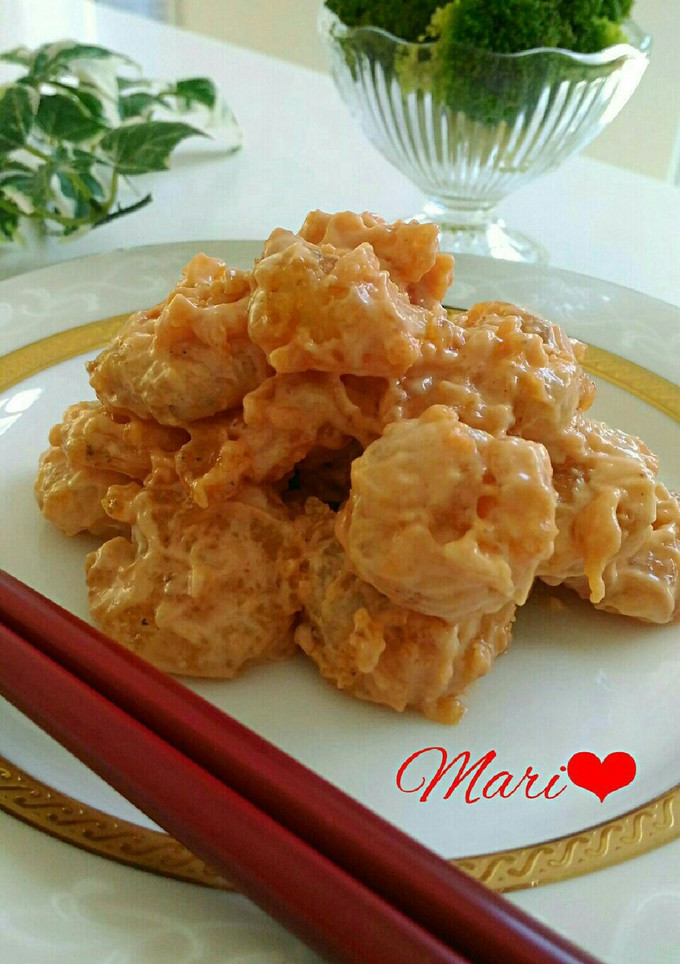 冷凍むきえびで☆揚げずにえびマヨ-レシピのメイン写真