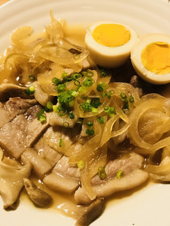 豚ロース肉の甘辛煮込みステーキ★玉子添え-レシピのメイン写真