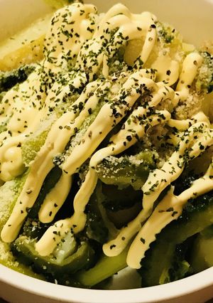 アスパラ＆ゴーヤーのポテトサラダ-レシピのメイン写真