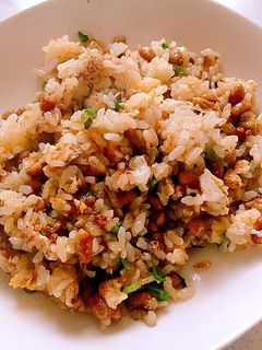 納豆チャーハン-レシピのメイン写真