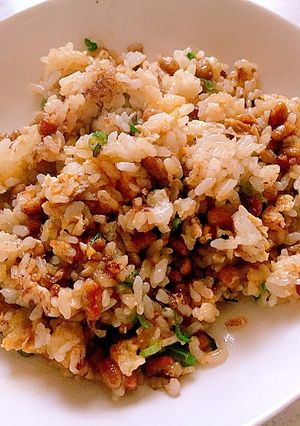 納豆チャーハン-レシピのメイン写真
