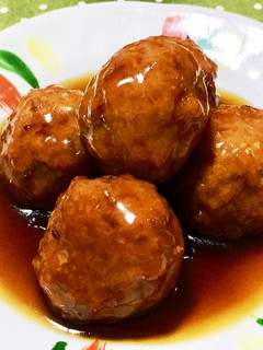 定番 やわらか肉団子の甘酢あんかけ-レシピのメイン写真