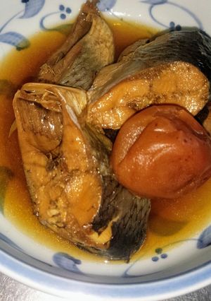 ニシンめんつゆ梅煮　圧力鍋で骨まで柔らか-レシピのメイン写真