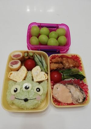 キャラ弁☆リトルグリーンメン-レシピのメイン写真