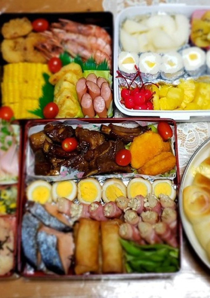 中学校運動会お弁当♡2018.9月大人数-レシピのメイン写真