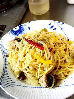 サバ缶ペペロン アーリオオーリオ!-レシピのメイン写真