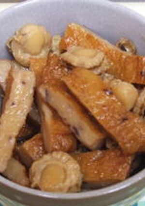 いか天とベビーホタテの煮物-レシピのメイン写真