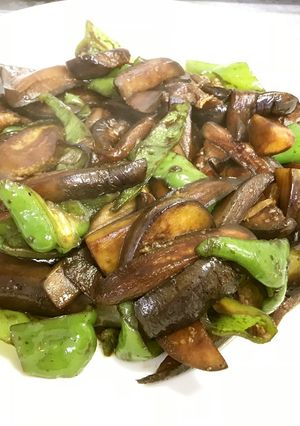 酱爆茄子 (ナスの醤油炒め)-レシピのメイン写真
