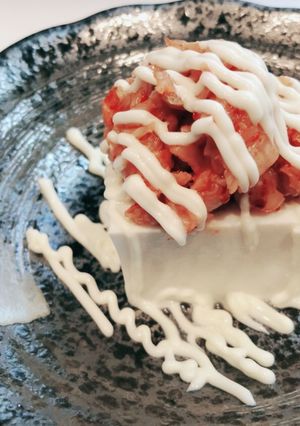 【糖質制限食】豆腐キムチのマヨネーズかけ-レシピのメイン写真