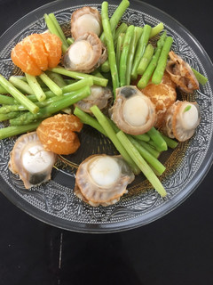 ほたてとアスパラガスの山椒ソース和え-レシピのメイン写真
