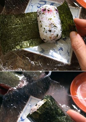 海苔パリ【時間経っても美味しいおにぎり】-レシピのメイン写真