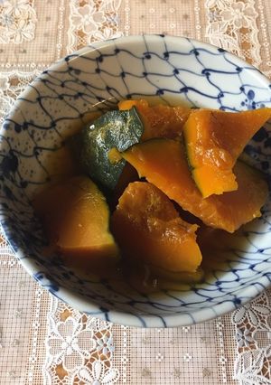 冷めても美味しいカボチャの醤油煮-レシピのメイン写真