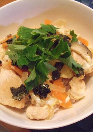 おばあちゃんシリーズ☆栄養満点親子丼-レシピのメイン写真