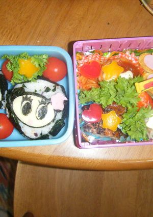 ☆♪遠足のお弁当♪☆~エンジェルブルー~-レシピのメイン写真