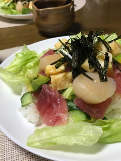 海鮮ちらし寿司 覚え書き-レシピのメイン写真