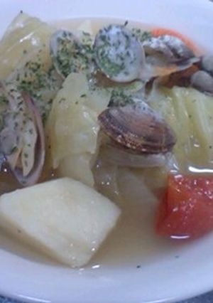 【圧力鍋】たっぷり野菜のポトフ風スープ-レシピのメイン写真