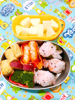 幼稚園お弁当 3歳1ヶ月①-レシピのメイン写真